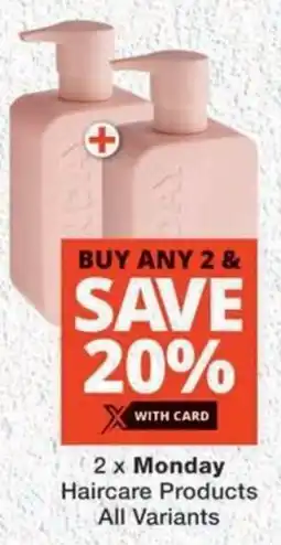 MediRite Monday Haircare Products All Variants offer