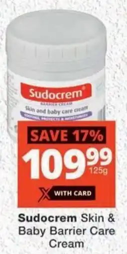 MediRite Sudocrem Skin & Baby Barrier Care Cream offer