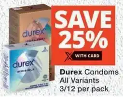 MediRite Durex Condoms All Variants offer