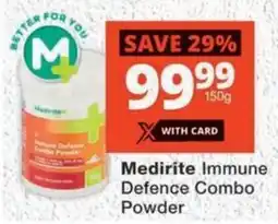 MediRite Medirite Immune Defence Combo Powder offer