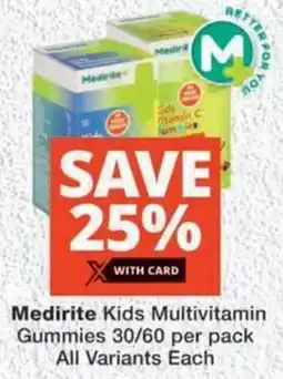 MediRite Medirite Kids Multivitamin Gummies All Variants offer