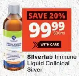 MediRite Silverlab Immune Liquid Colloidal Silver offer