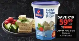 Checkers Clover Feta Style Cheese All Variants offer