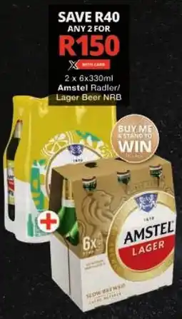 Amstel Radler/ Lager Beer NRB
