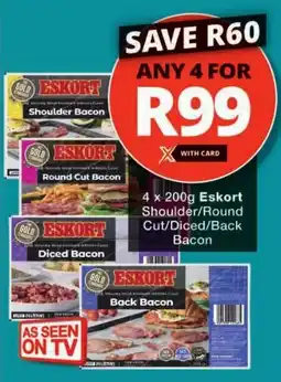 Checkers Eskort Shoulder/ Round Cut/ Diced/ Back Bacon offer