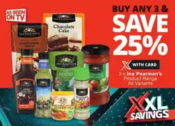 Checkers Ina Paarman's Product Range All Variants offer