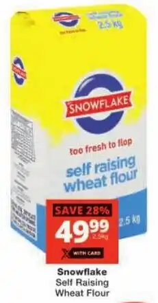 Snowflake Self Raising Wheat Flour