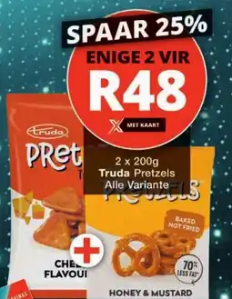 Checkers Truda Pretzels offer