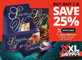 Checkers Sally Williams Product Range All Variants offer