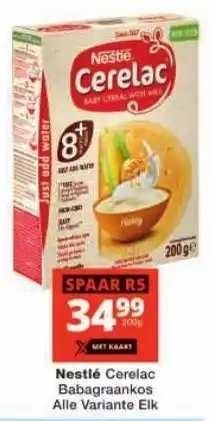 Checkers Nestlé Cerelac offer