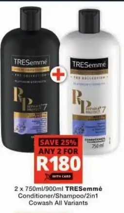 TRESemmé Conditioner/ Shampoo/ 2in1 Cowash All Variants