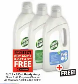 Checkers Handy Andy Floor & All Purpose Cleaner All Variants offer