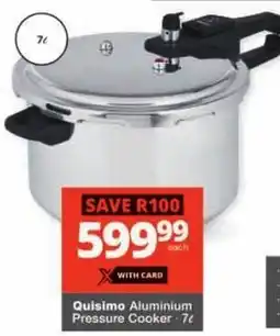 Checkers Quisimo Aluminium Pressure Cooker offer
