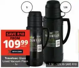 Checkers Travelvac Glass Lined Vacuum Flask offer