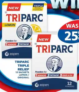 Link Pharmacy Triparc triple relief offer