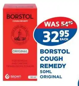 Link Pharmacy Borstol cough remedy offer