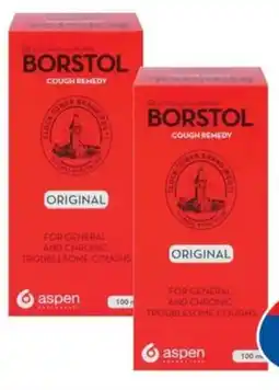Link Pharmacy Borstol cough remedy original offer