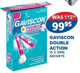 Link Pharmacy Gaviscon double action sachets offer