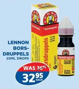 Link Pharmacy Lennon Borsdruppels drops offer