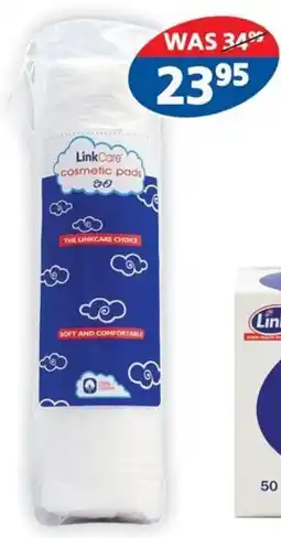 Link Pharmacy Linkcare cosmetic pads offer