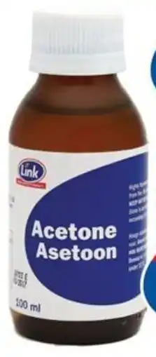 Link Pharmacy Link Acetone offer