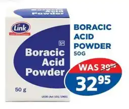 Link Pharmacy Boracic Acid Powder offer