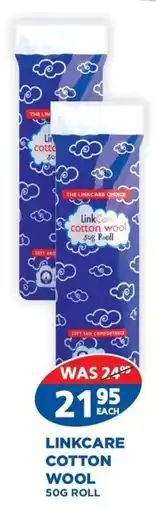 Link Pharmacy Linkcare cotton wool offer