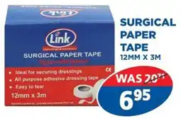 Link Pharmacy Surgical paper tape offer