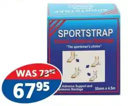 Link Pharmacy Sportstrap elastic adhesive bandage offer