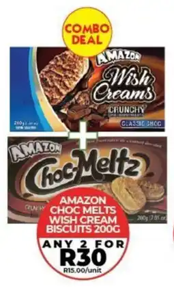 1UP Amazon choc melts wish cream biscuits offer