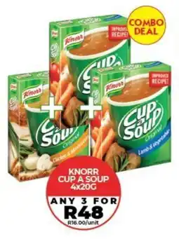 1UP Knorr cup a soup offer