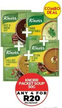 1UP Knorr packet soup offer