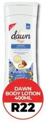 1UP Dawn body lotion offer
