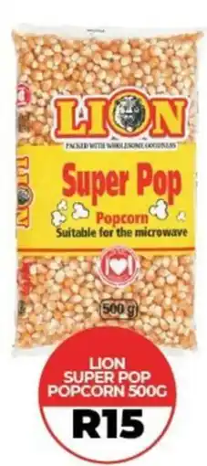 1UP Lion super pop popcorn offer