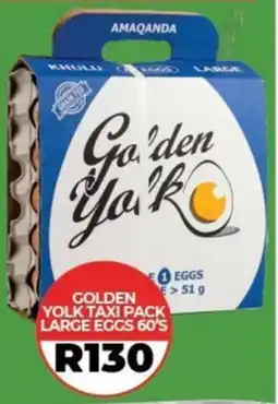 1UP Golden yolk taxi pack large eggs offer