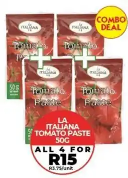 1UP La italiana tomato paste offer
