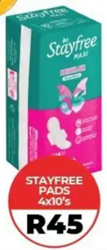 1UP Stayfree pads offer