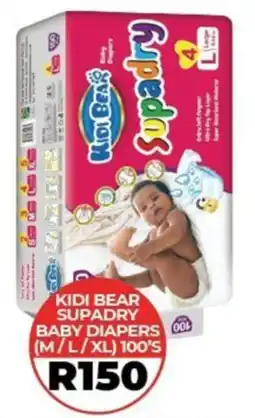 1UP Kidi bear supadry baby diapers offer
