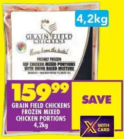 Shoprite GRAIN FIELD CHICKENS FROZEN MIXED CHICKEN PORTIONS 4,2kg offer