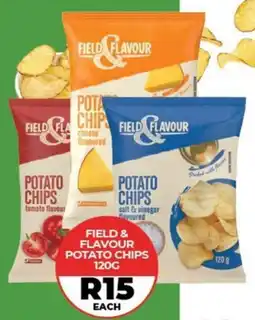 1UP Field & flavour potato chips offer