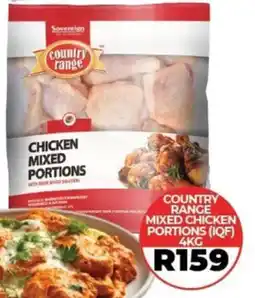 1UP Country range mixed chicken portions offer
