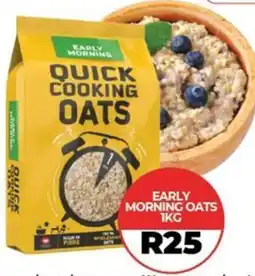 1UP Early morning oats offer