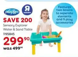 ToysRUs Playgro Sensory Explorer Water & Sand Table offer