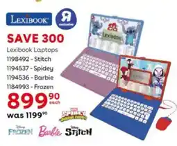 ToysRUs Lexibook Laptops offer