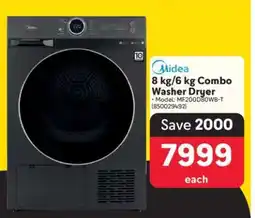 Makro Midea 8 kg/6 kg Combo Washer Dryer offer