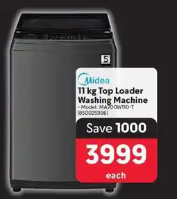 Makro Midea 11 kg Top Loader Washing Machine offer