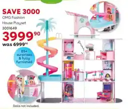 ToysRUs OMG Fashion House Playset offer