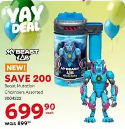 ToysRUs Beast Mutation Chambers Assorted offer