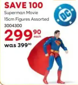 ToysRUs Superman Movie Figures Assorted offer