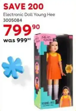 ToysRUs Squid Game Electronic Doll Young Hee offer
